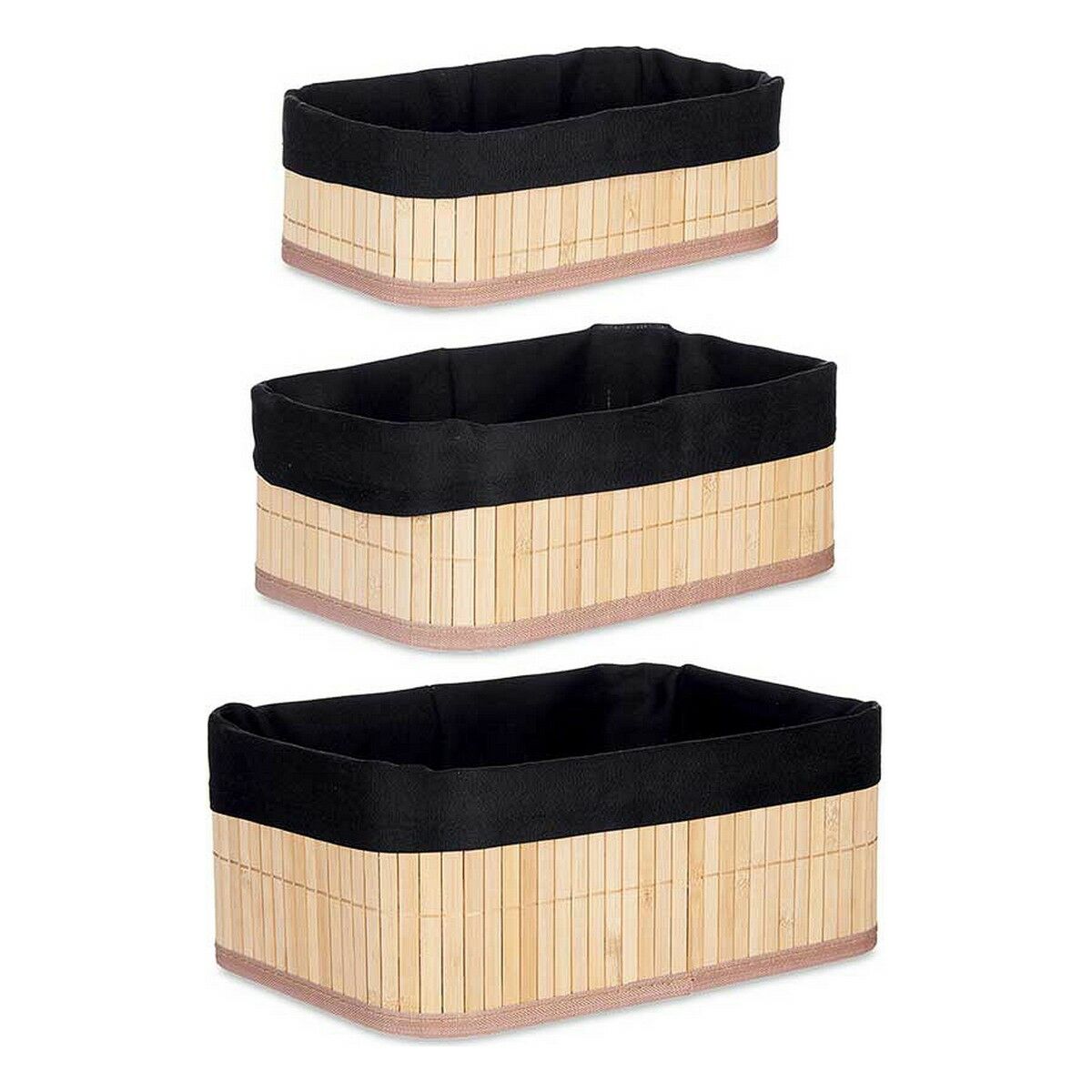 Arrangører Berilo Polyester Bomull Bambus Viscose 31 x 12 x 21 cm Sett